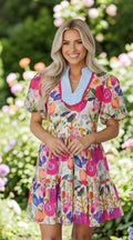Garden Party Bloom Tiered Dress