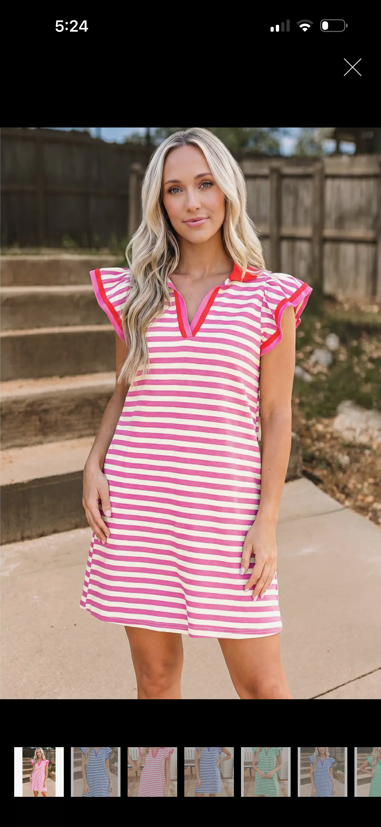 🩷 The Pink Lemonade Stripe Dress 🩷