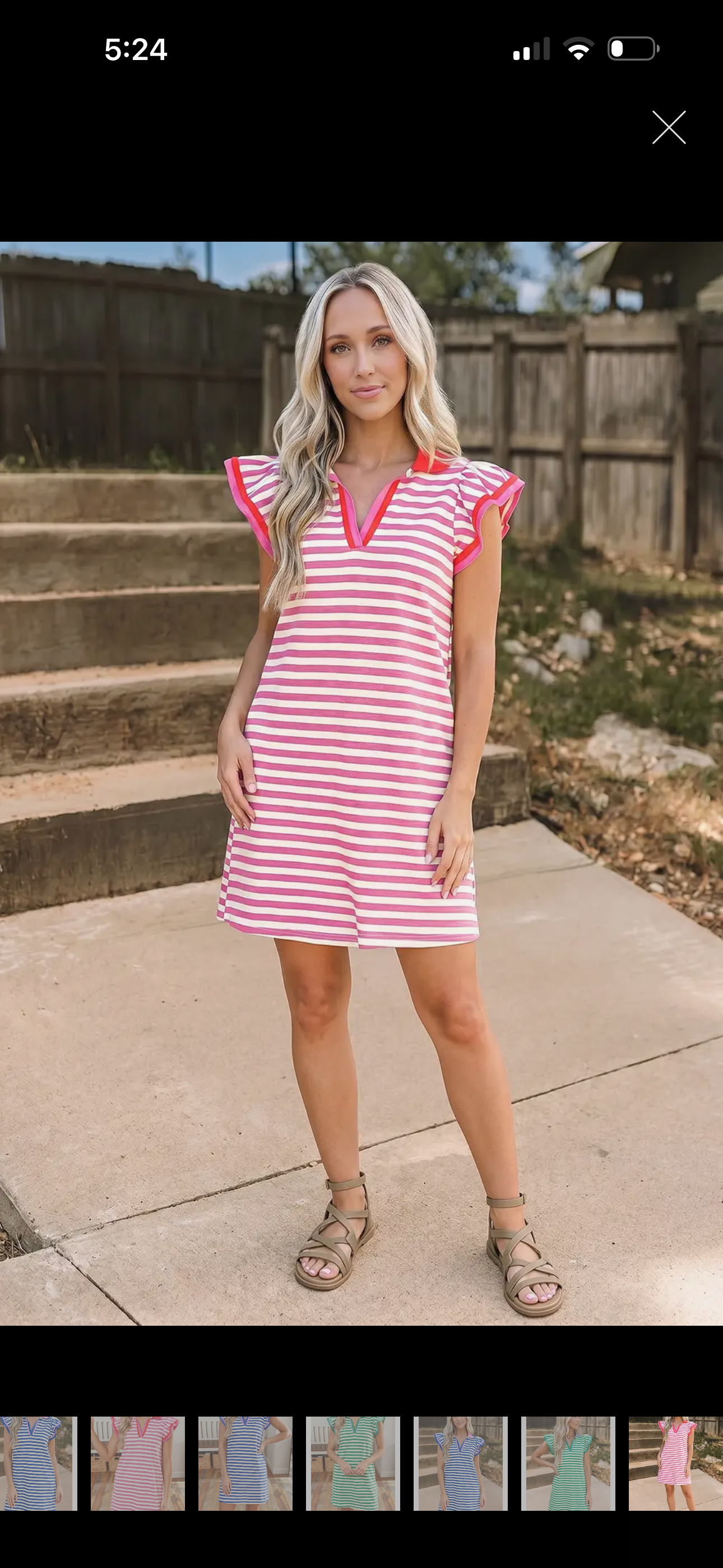 🩷 The Pink Lemonade Stripe Dress 🩷
