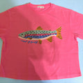 Reel-y Busy Graphic Tee – Hot Pink