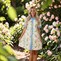 Bluebell Bloom Collared Floral Dress