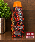 Ed Hardy Butter Me Brown tanning lotion on a shelf
