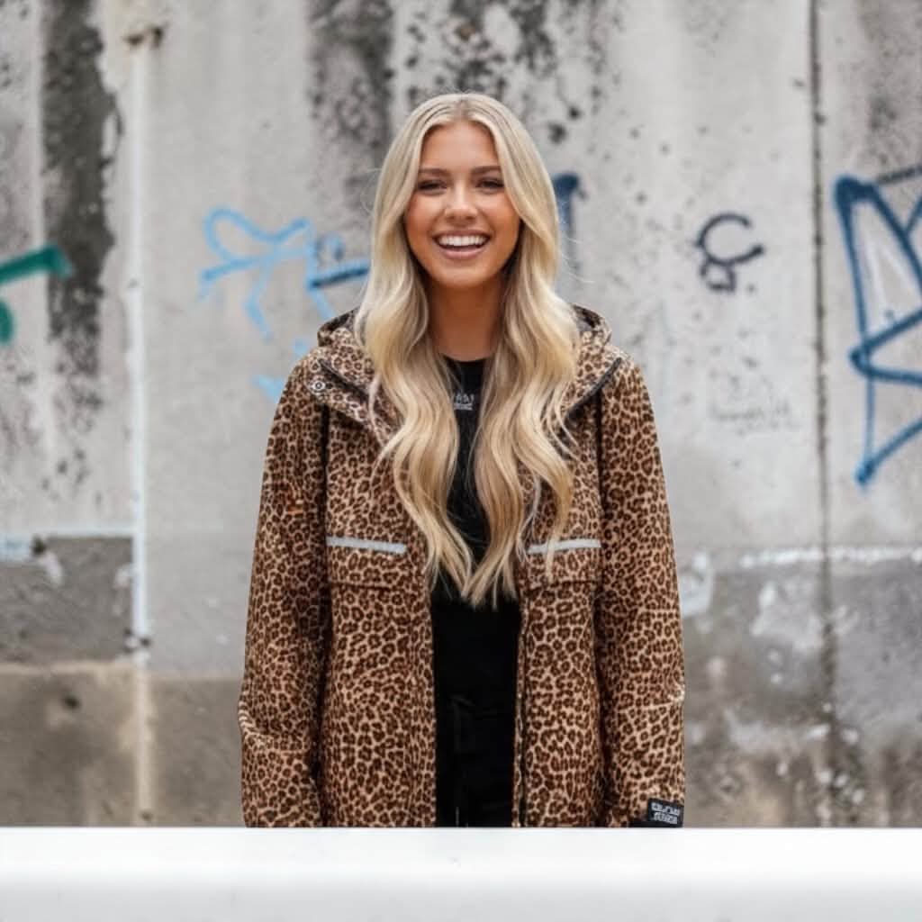 Lulu Mac Leopard Print Jacket