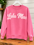 Lulu Mac Hot Pink Sweatshirt