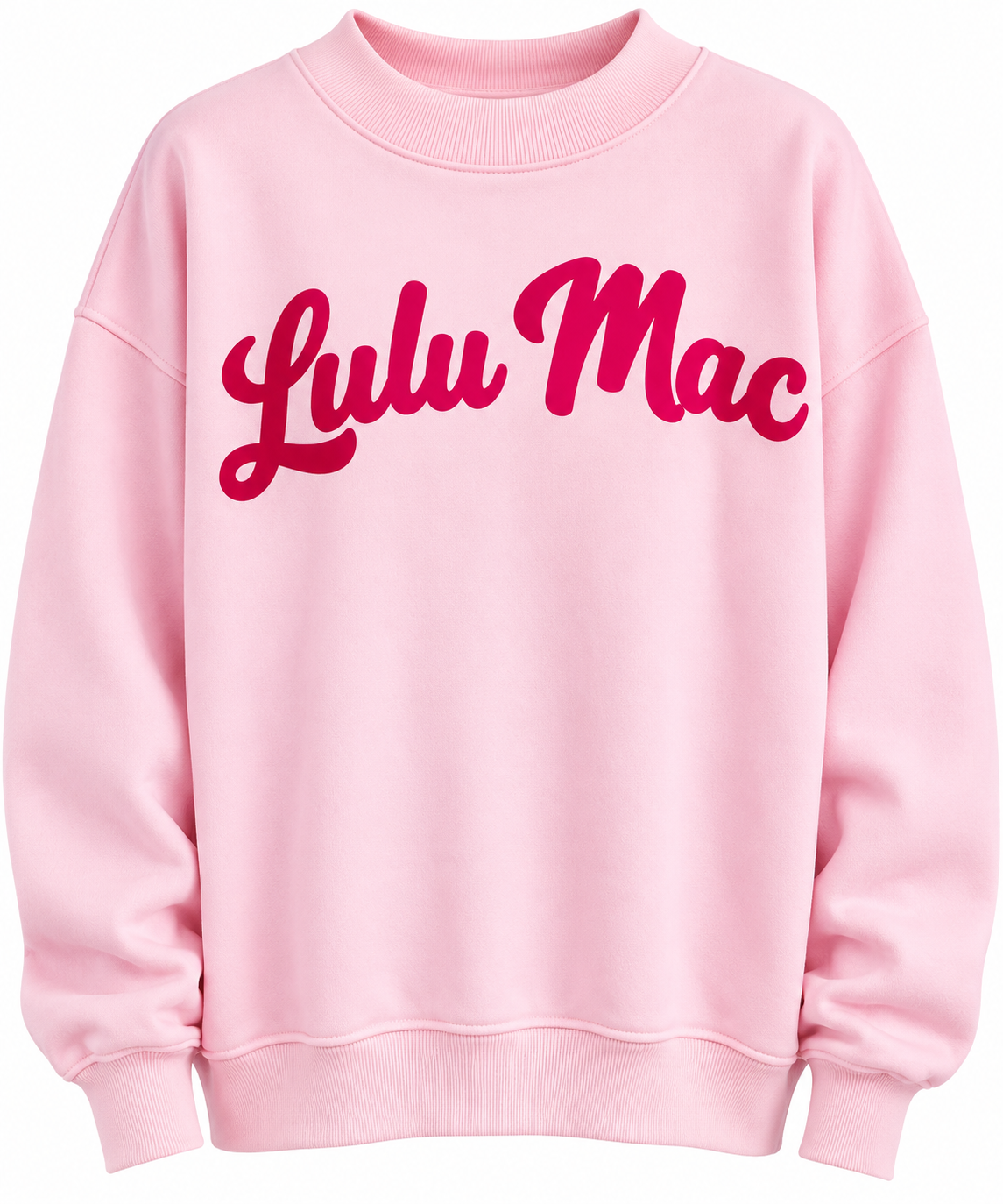 Lulu Mac light pink sweatshirt