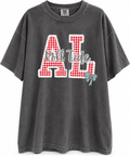 Roll Tide AL Gingham T-Shirt