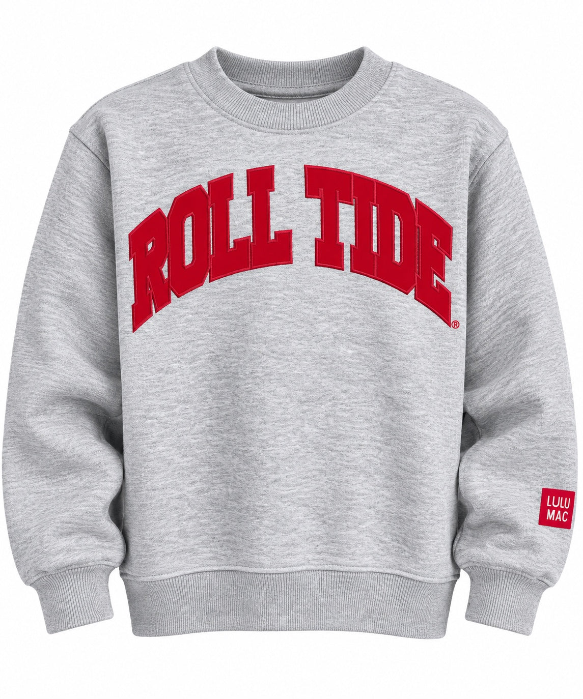 Youth Lulu Mac gray Roll Tide sweatshirt